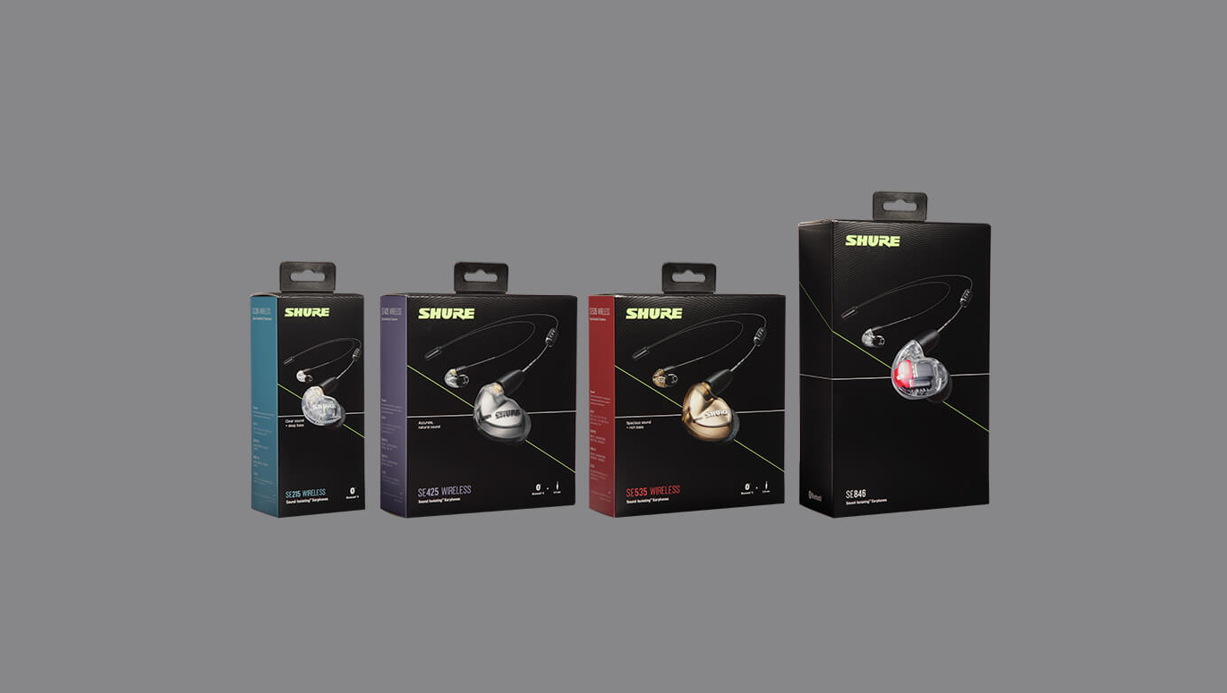 Shure Announces Upgrades To Entire SE Earphone Line, Featuring High-Resolution Bluetooth® 5 Capabilities For Improved Audio Quality And Longer Wireless Battery Life