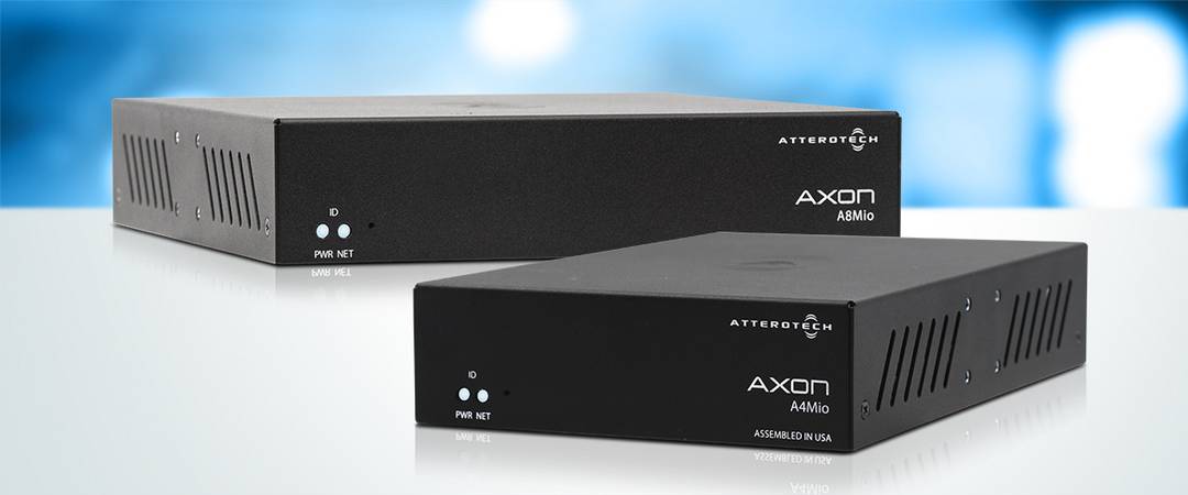 QSC Announces Availability of New Axon Networked Audio I/O Endpoints